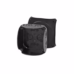 Hensel KF 0200 B, Polycarbonate, Noir, 93 mm, 62 mm, 93 mm, 108 g