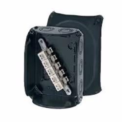 Hensel KF 1610 B, Polycarbonate (PC), Noir, IP66, IP67, IP69, 155 mm, 92 mm, 210 mm