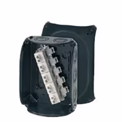 Hensel KF 1616 B, Polycarbonate (PC), Noir, IP66, IP67, IP69, 155 mm, 92 mm, 210 mm
