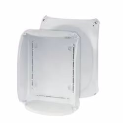 Hensel KF 3500 H, Polycarbonate (PC), Gris, IP66, IP67, IP69, 225 mm, 122 mm, 395 mm