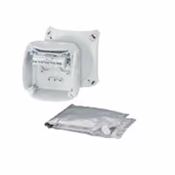 Hensel WP 0202 G, Polycarbonate (PC), Gris, 93 mm, 62 mm, 93 mm