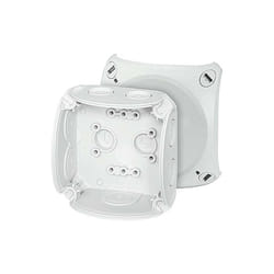 Hensel Boîte De Dérivation Dk 0200 G Jusqu'À 2,5 Mm² Sans Kl. Boîte, Boîtier Pour Montage Sur Le Mur/plafond 4012591124924