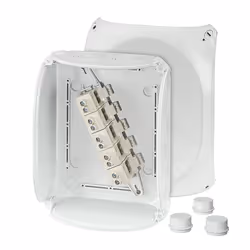 Hensel DK 2525 G, Polycarbonate (PC), Gris, IP55, 255 mm, 112 mm, 205 mm