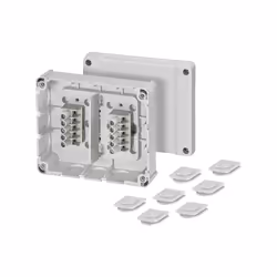 Hensel DP 9222, Polystyrène, Gris, IP54, 139 mm, 49 mm, 119 mm
