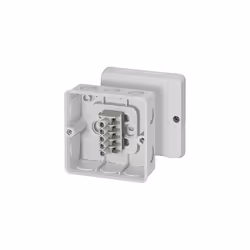 Hensel DE 9345, Polystyrène, Gris, IP55, 98 mm, 52 mm, 98 mm