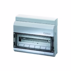 Description du produit Type d'installation Montage en saillie, Nombre de lignes 1, Largeur en unités de division 18, Type de  ...