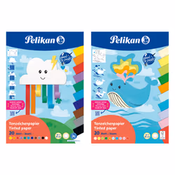 Pelikan 101585 papier cartonné et papier de bricolage 120 g/m² 20 feuilles