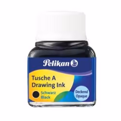 Pelikan 201665, 10 ml, 1 pièce(s), Noir, Blanc, Noir