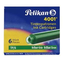 Pelikan TP/6 Vert 6 pièce(s)