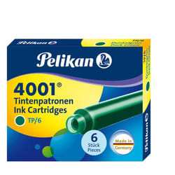 Pelikan 300087 recharge pour stylos Vert 6 pièce(s)