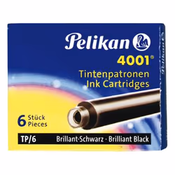 Pelikan TP/6, Noir, Noir, Stylo-plume, CE, 6 pièce(s)