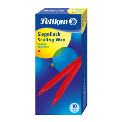 Pelikan 361220 cire à cacheter Rouge 10 pièce(s)