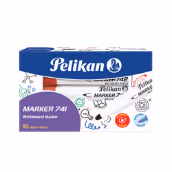 Pelikan 741 marqueur 10 pièce(s) Pointe ogive Rouge