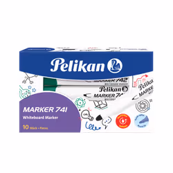 Pelikan 741 marqueur 10 pièce(s) Pointe ogive Vert
