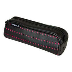Pelikan Lasercut Trousse à crayons Polyuréthane (PU) Noir, Rose
