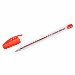 Pelikan 601474 stylo à bille Rouge Stylo à bille rétractable avec clip 50 pièce(s)