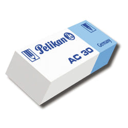 Pelikan 606079 gomme à effacer Plastique Blanc 30 pièce(s)
