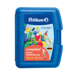 Pelikan Creaplast Pâte à modeler 240 g Multicolore 14 pièce(s)