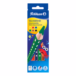 Pelikan 700610, Noir, Marron, Vert, Rouge, Violet, Jaune, 6 pièce(s)