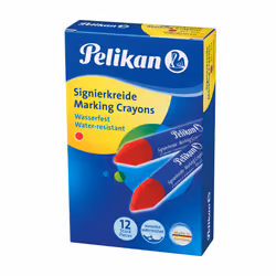 Pelikan 701029, 12 pièce(s), Rouge, Bleu, Rouge, Rond, Garçon/Fille, Boîte