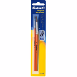 Pelikan 2 Pinceaux 23/2/6/B, Set de pinceaux, Brosse ronde, Crin de poney, 2 pièce(s)