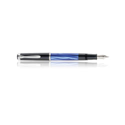 Pelikan Classic M205 stylo-plume Noir, Bleu, Acier inoxydable 1 pièce(s)