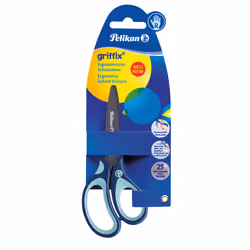 Pelikan SC1RB, Enfant, Découpe droite, Unique, Bleu, Ciseaux pour loisirs créatifs, Pour droitier