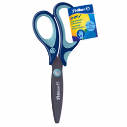Pelikan SC1RB, Enfant, Découpe droite, Régler, Bleu, Ciseaux pour loisirs créatifs, Pour droitier