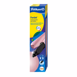 Pelikan R457, Stylo à bille retractable par rotation, Noir, Rose, 0,3 mm, Ambidextre, Allemagne, Boîte