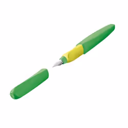 Pelikan 807258, Vert, Système de remplissage cartouche, Acier inoxydable, Ambidextre, Allemagne