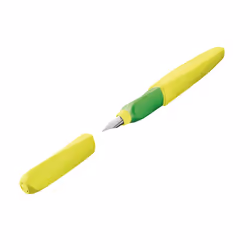 Pelikan 807272, Jaune, Système de remplissage cartouche, Acier inoxydable, Ambidextre, Allemagne, 1 pièce(s)