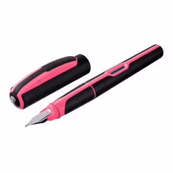 Pelikan 807340 stylo-plume Système de remplissage cartouche Noir, Rose 1 pièce(s)