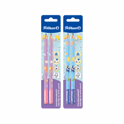 Pelikan 807395, B, Couleurs assorties, Triangulaire, Blister, 2 pièce(s)