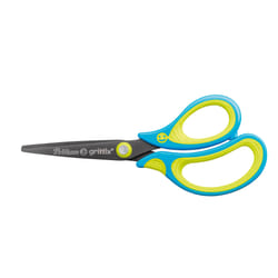 Pelikan 810272 ciseaux à bouts ronds Découpe droite Bleu, Citron vert