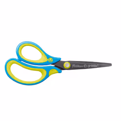 Pelikan 810296 ciseaux à bouts ronds Découpe droite Bleu, Citron vert