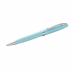 Pelikan Jazz Pastell, Clip, Stylo à bille rétractable par rotation, Rechargeable, Bleu, 1 pièce(s), Moyen