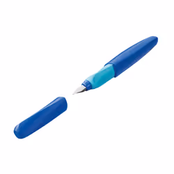Pelikan 814744, Bleu, Plume arrondie, Acier inoxydable, Moyen, Ambidextre, Allemagne