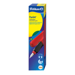 Pelikan Twist stylo-plume Système de remplissage cartouche Rouge 1 pièce(s)