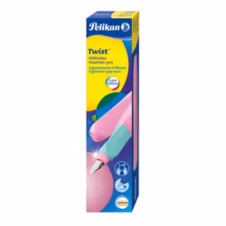 Pelikan Twist, Lilas, Système de remplissage cartouche, Bleu, Ambidextre, 1 pièce(s)