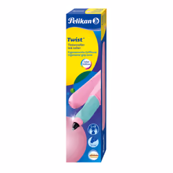 Pelikan Twist, Stylo à bille retractable par rotation, Lilas, Bleu, Ambidextre, 1 pièce(s)