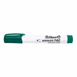 Pelikan 742, 10 pièce(s), Vert, Pointe biseautée, Vert, Blanc, Rond