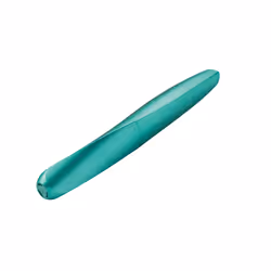 Pelikan Twist P457, Turquoise, Système de remplissage cartouche, Moyen, Ambidextre, Allemagne, Boîte