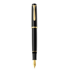 Pelikan Classic 200 stylo-plume Système de remplissage cartouche Noir, Or 1 pièce(s)