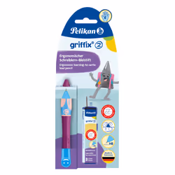 Pelikan griffix, Baie, Plastique, Gris foncé, HB, Allemagne, 1 pièce(s)