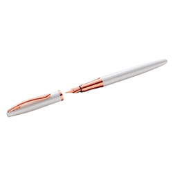 Pelikan Jazz Noble Elegance P36 stylo-plume Système de remplissage cartouche Or, Perle, Blanc 1 pièce(s)