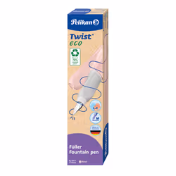 Pelikan 822213, Rose, Système de remplissage cartouche, Couleurs assorties, Moyen, Ambidextre, Allemagne