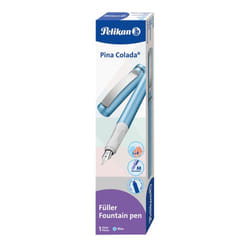 Pelikan Pina Colada stylo-plume Système de remplissage cartouche Bleu, Métallique 1 pièce(s)