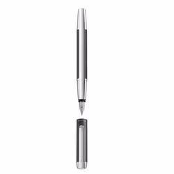 Pelikan Pura P40 stylo-plume Système de remplissage cartouche Anthracite, Noir 1 pièce(s)