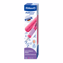Pelikan 824866, Rose, Système de remplissage cartouche, Bleu, Acier inoxydable, Pour gaucher, Allemagne