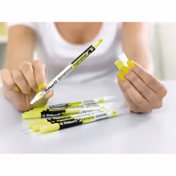 Pelikan Textmarker 456 marqueur 2 pièce(s) Jaune